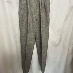 Vintage Wool Pleaded Pants